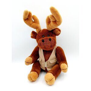 TY Collectible Montgomery Moose Vintage Movable Arms Legs 1993 Vest